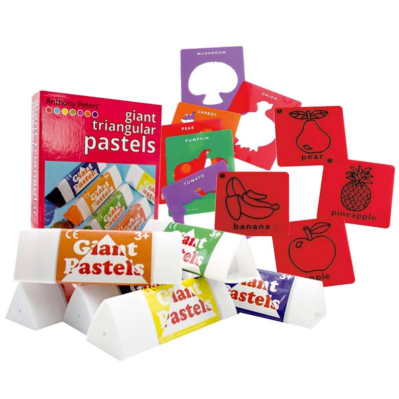 Anthony Peters - Pastels Rubs and Stencil Set