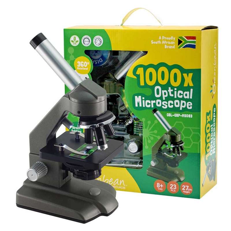 Greenbean Science - 1000x Optical Microscope with Dual Lights