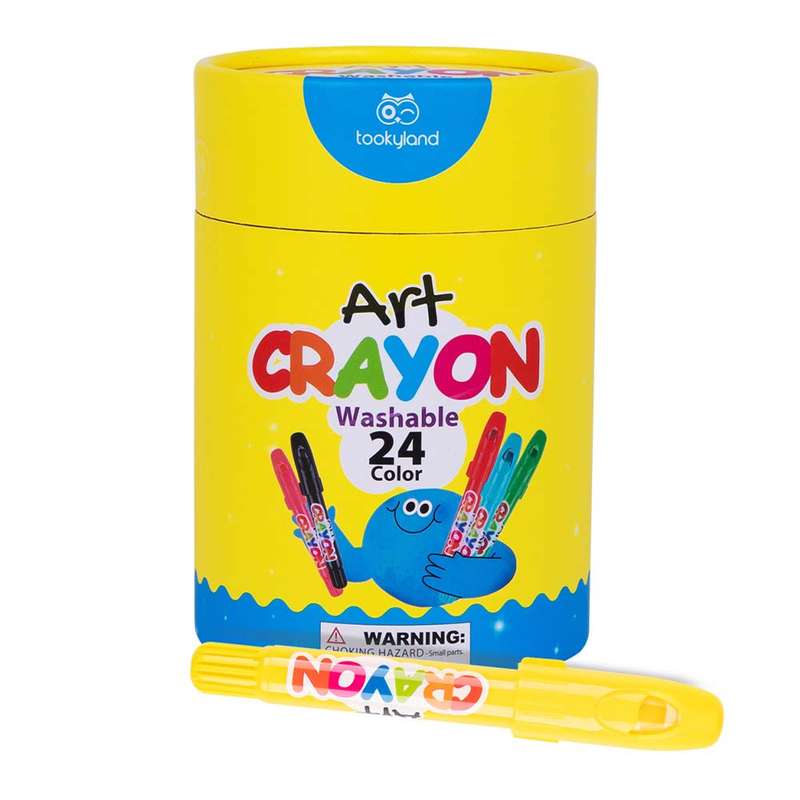 TookyToy - Washable Crayon - 24 Colour