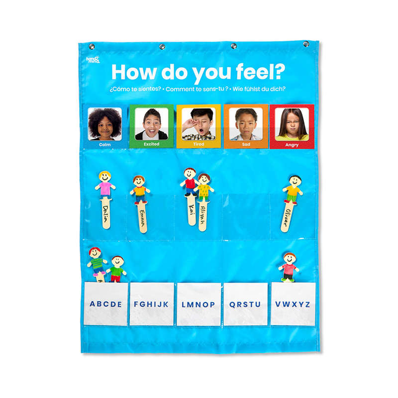 Hand2Mind - Express Your Feelings Pocket Chart