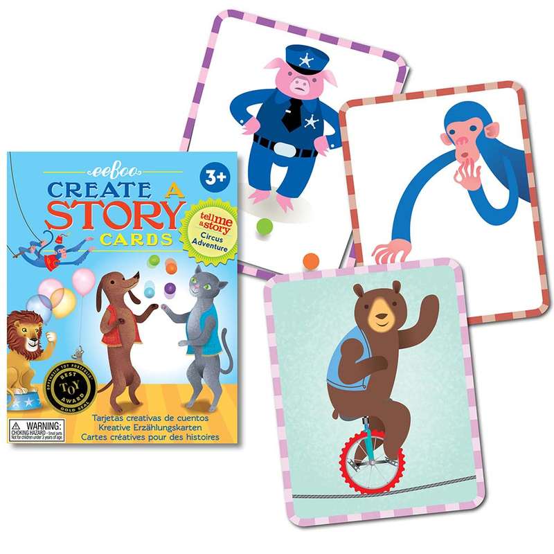 eeBoo - Tell Me a Story Cards - Circus Adventure