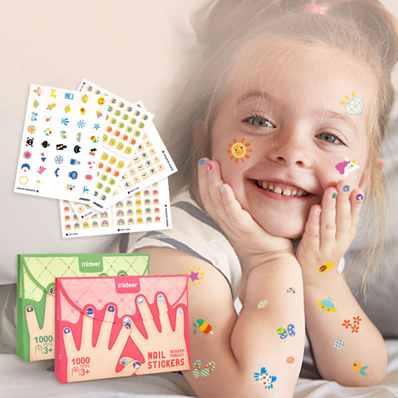 Mideer - Nail Stickers - Wonder Princess