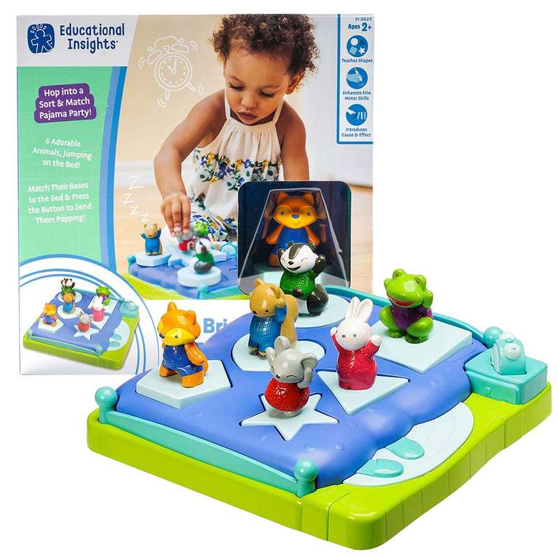 Educational Insights - Bright Basics Shape-Sorting Popper