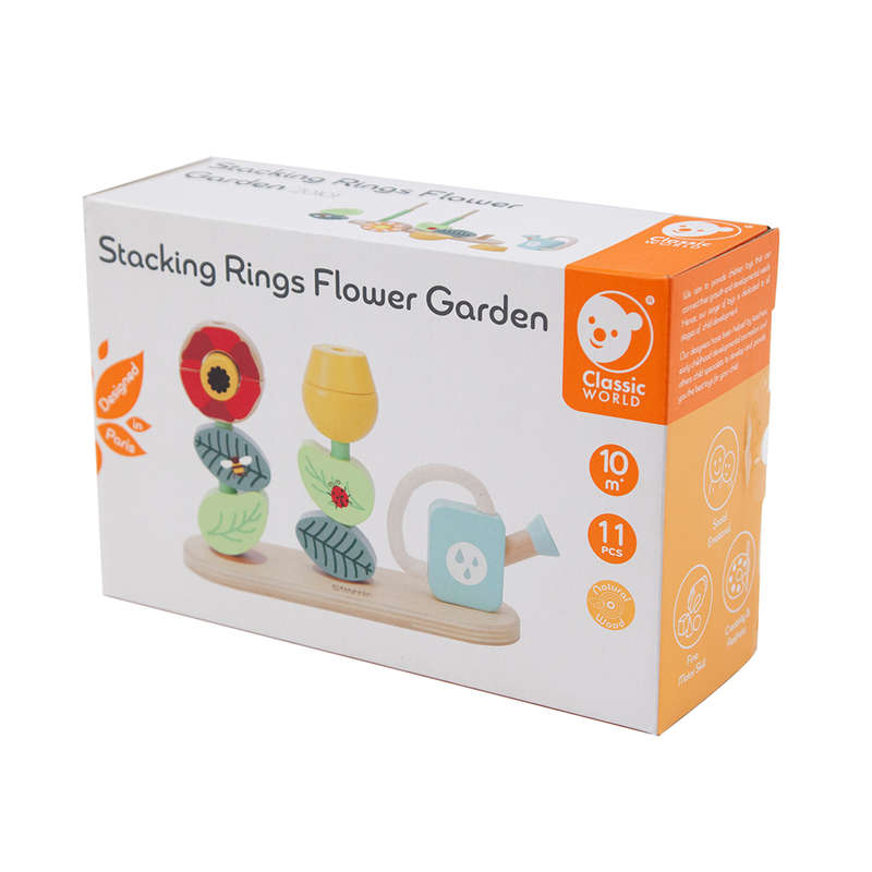 Classic World - Stacking Rings - Flower Garden