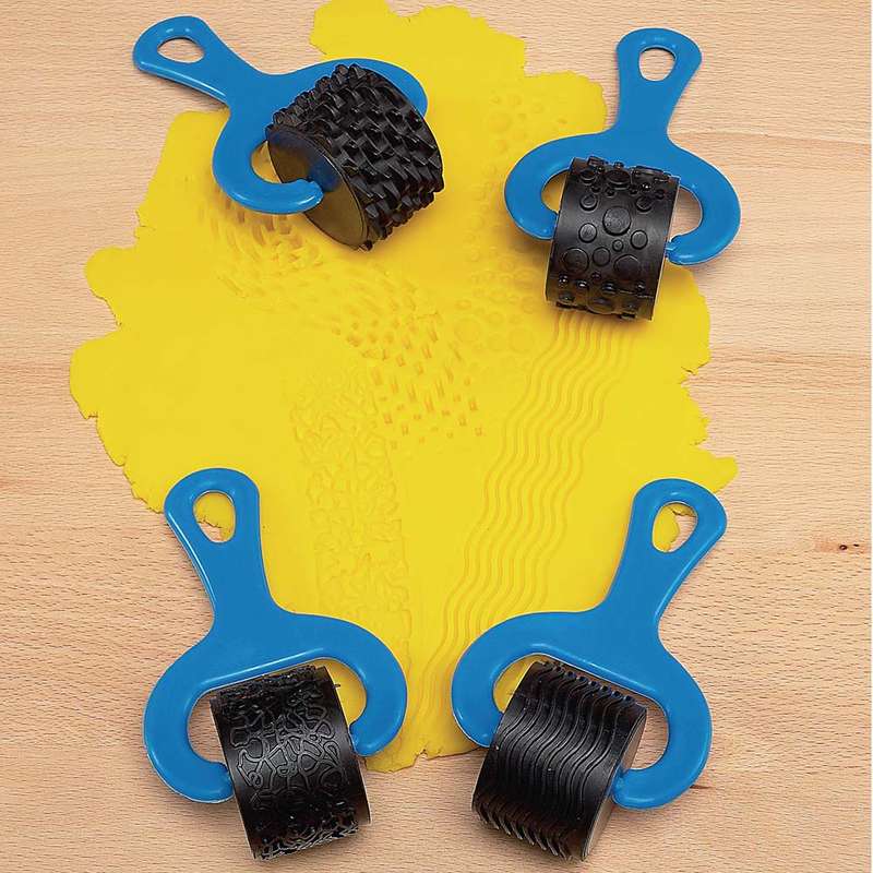 Anthony Peters - Paint & Dough Pattern Rollers - Set 1 - 4pcs