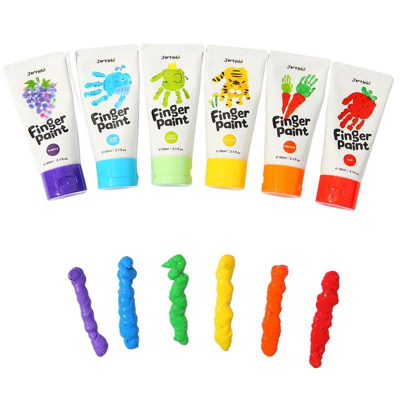 Jar Meló - Finger Paint - 6 Colours