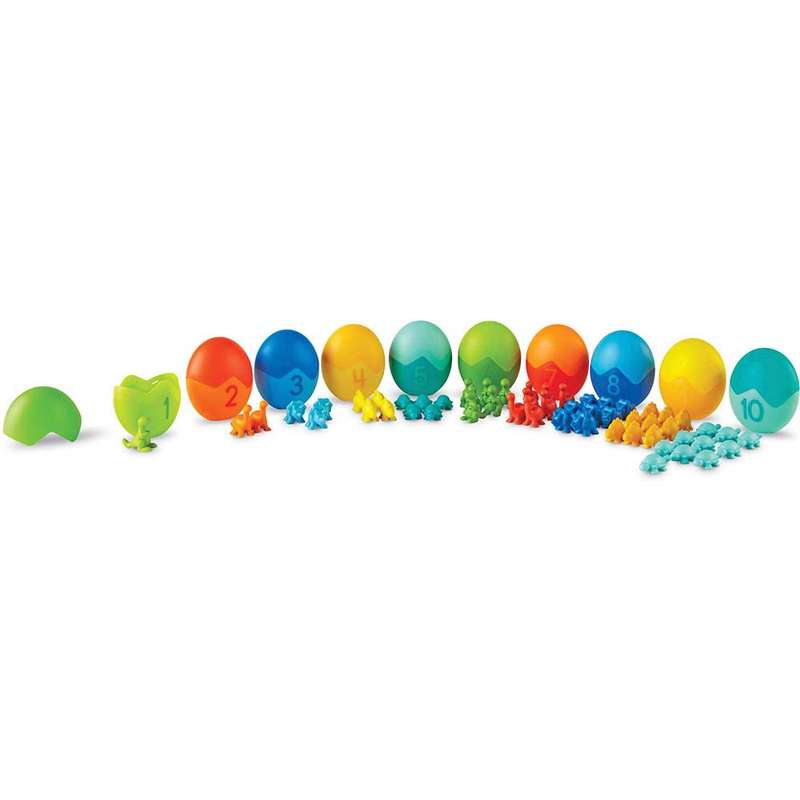 Learning Resources - Counting Dino-Sorters Math Activity Set