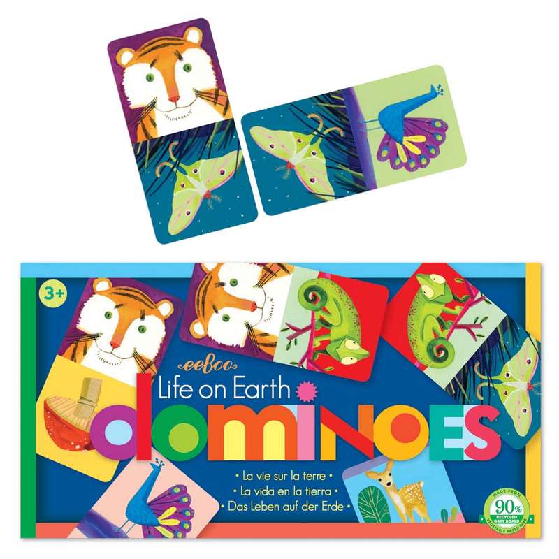 eeBoo - Pre-School Life on Earth Dominoes