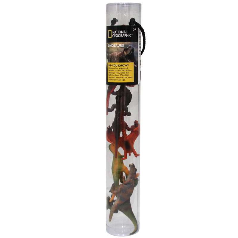 National Geographic - Dinosaur - Small 7-11cm - 8pcs in Tube