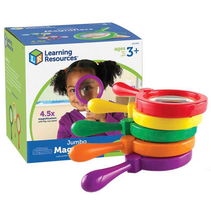 Learning Resources - Primary Science® - Jumbo Magnifiers (6)