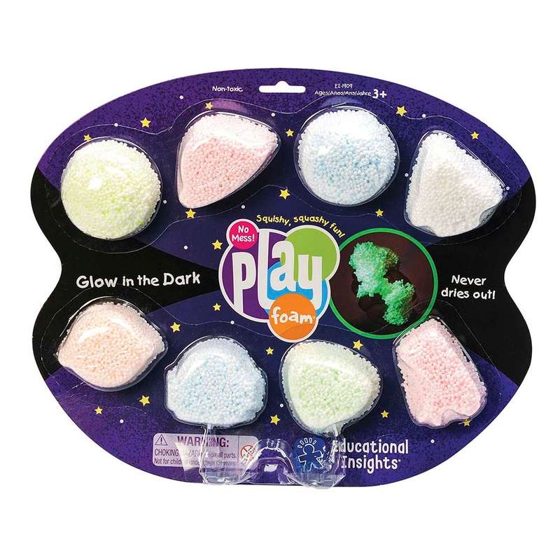 Educational Insights - Playfoam Glow In The Dark 8-Pack
