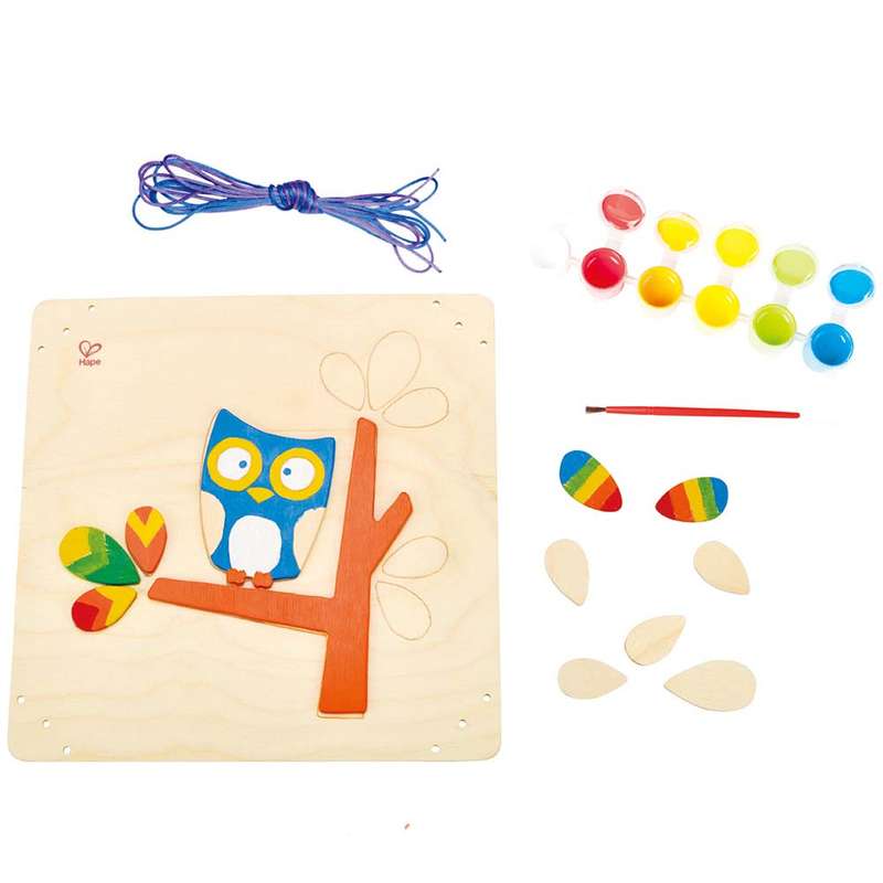 Hape - Paint & Frame - Hoot Owl