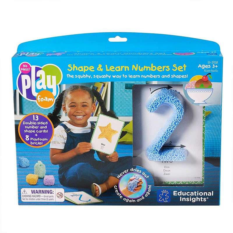 Educational Insights - Playfoam® Shape & Learn Numbers Set
