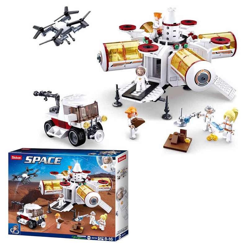 Sluban - Space - Space Base - 642pcs