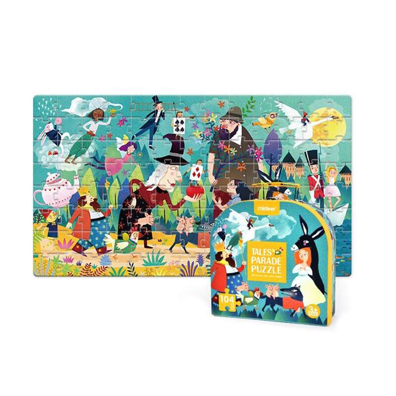 Mideer - Gift Box Puzzle - Tales Prade - 104pcs