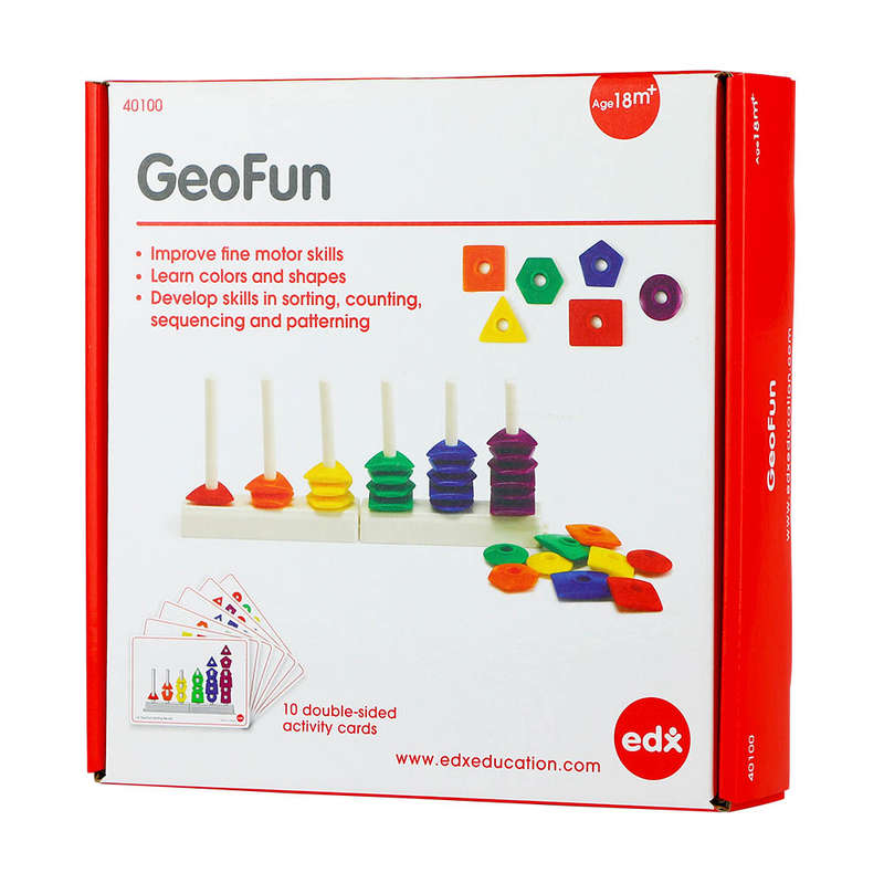 EDX Education - Geofun Shape Abacus Activity Set