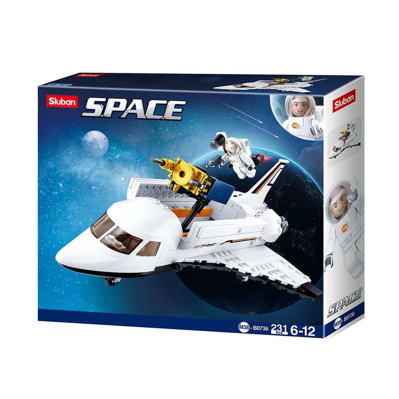 Sluban - Space - Space Shuttle - 231pcs