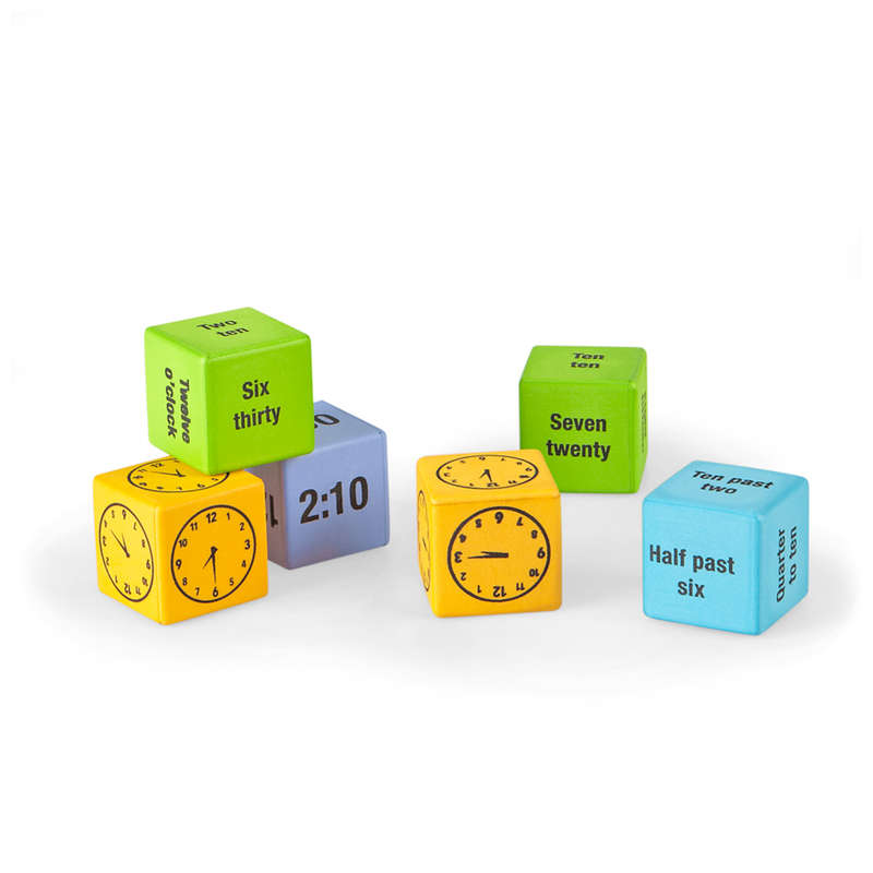 Greenbean Mathematics - Multiple Representation Time Dice