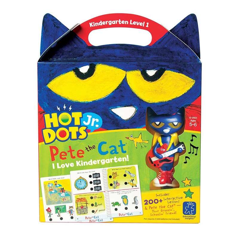 Educational Insights - Hot Dots® Pete The Cat I Love Pre-school