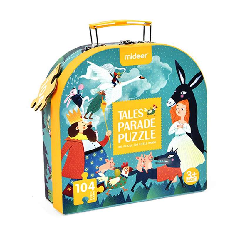 Mideer - Gift Box Puzzle - Tales Prade - 104pcs