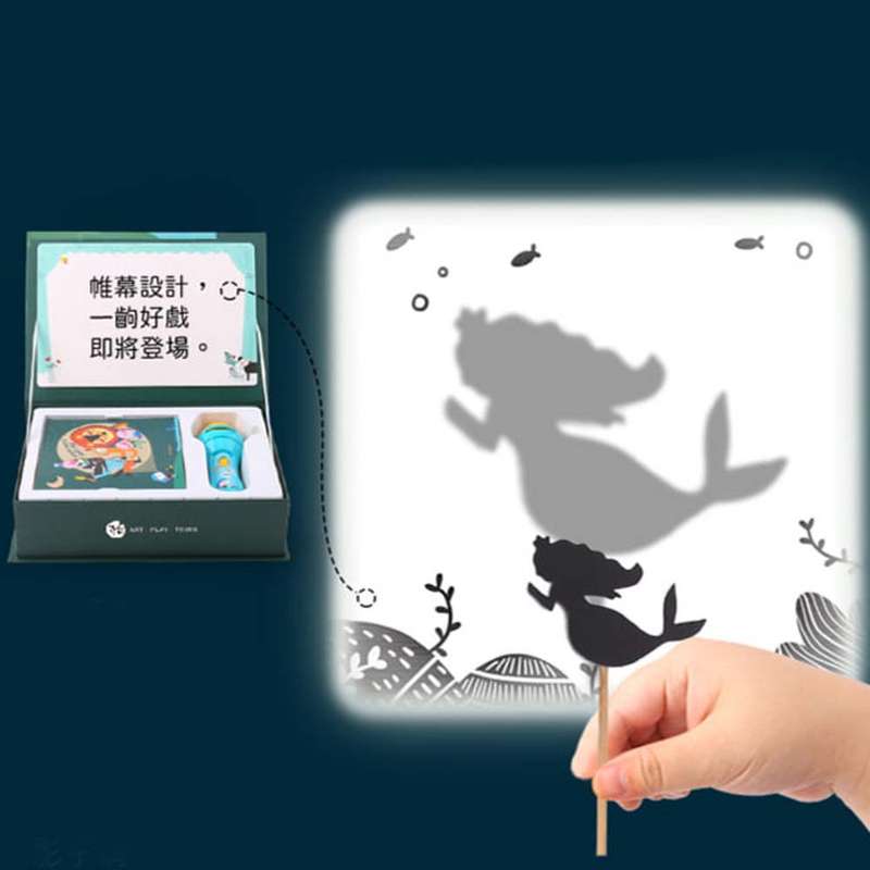 Jar Meló - Shadow Theater - Fairy Tale Flashlight Story Set
