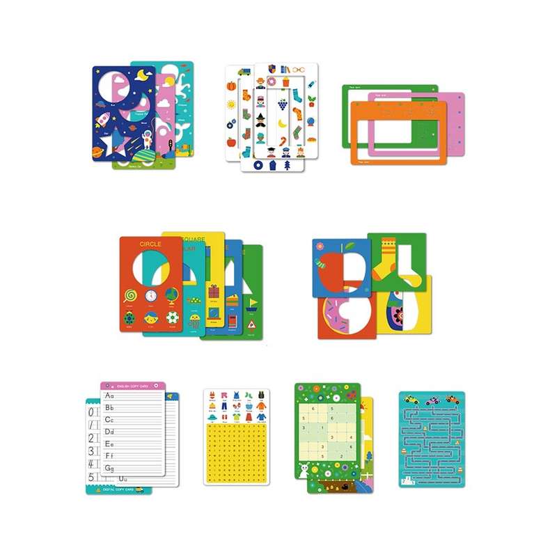 Mideer - LCD Writing Tablet Flash Cards - 25pcs