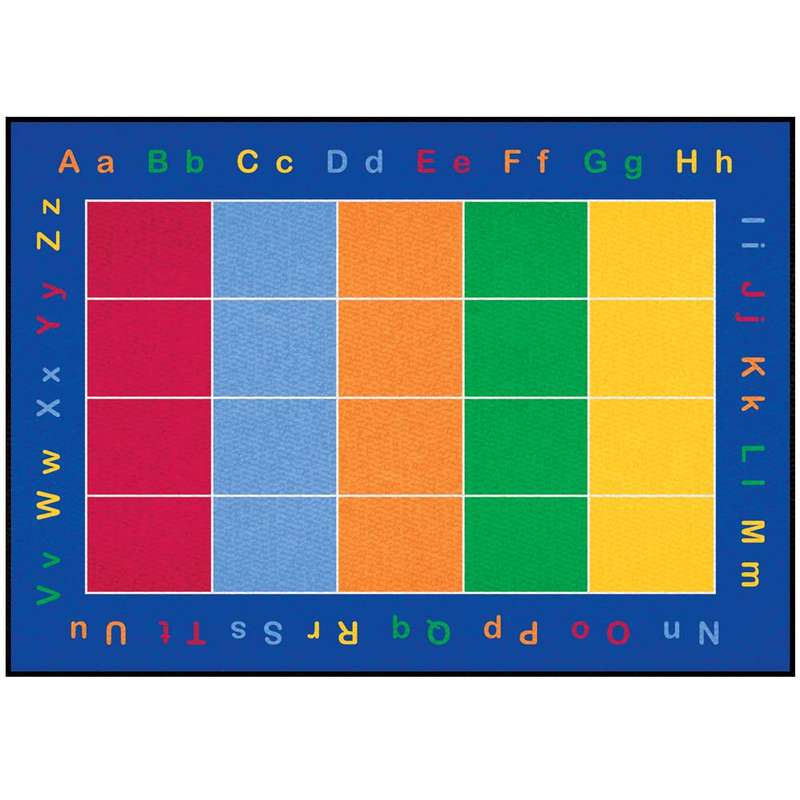 Learning Carpets - ABC Squares - Rectangle - 257 x 178 cm
