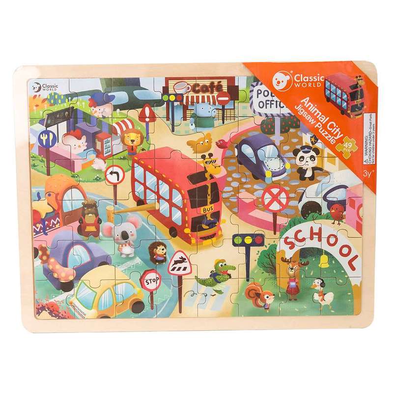 Classic World - Animal City Jigsaw Puzzle