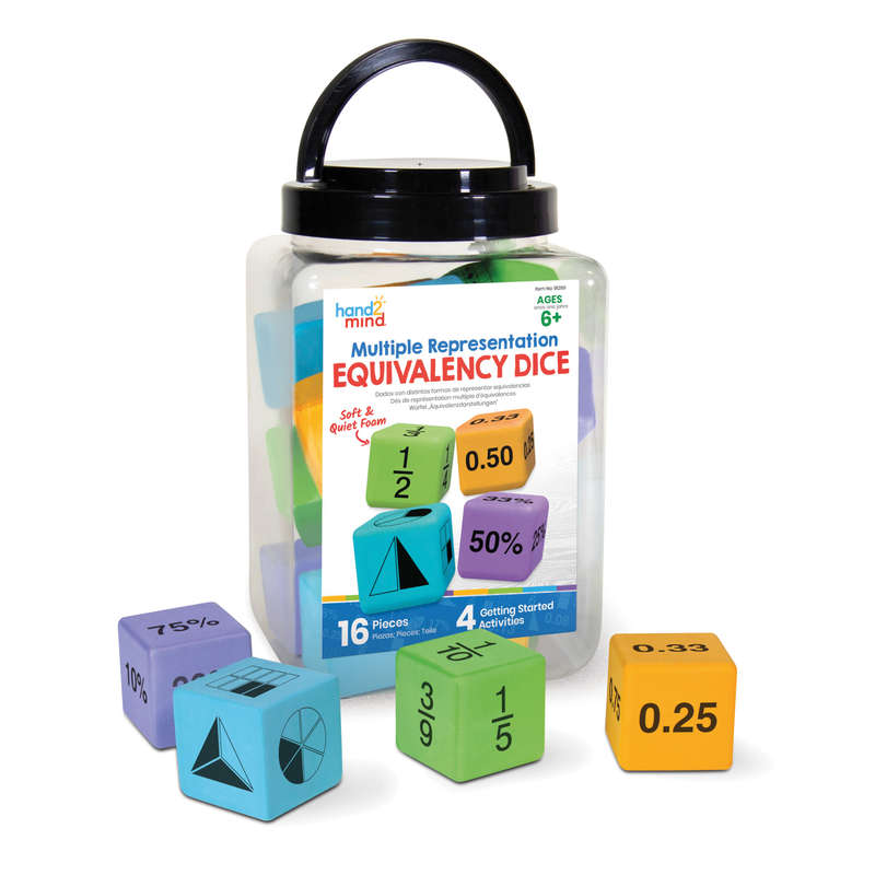 Greenbean Mathematics - Multiple Representation Equivalency Dice