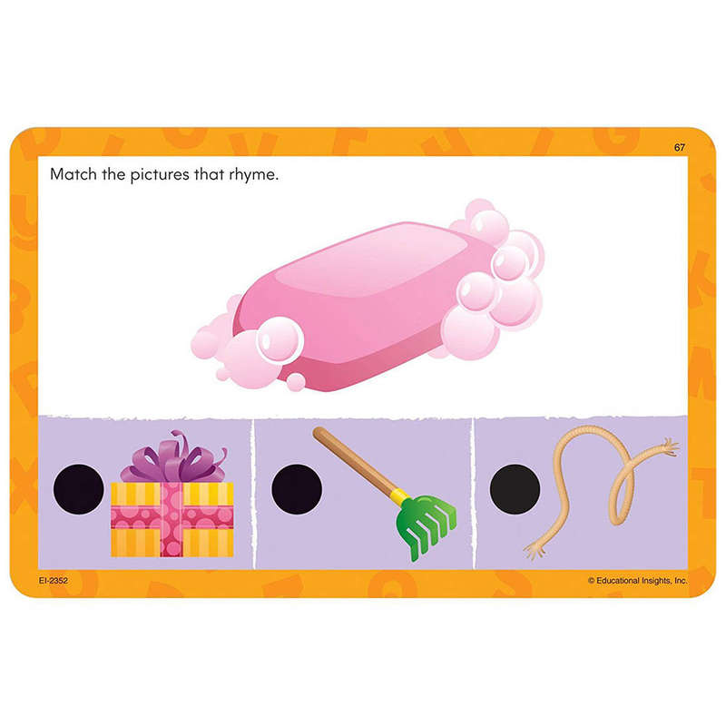 Educational Insights - Hot Dots® - Junior Card Set - Beginning Phonics