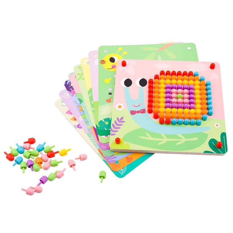 TookyToy - Pattern Pegs - Small