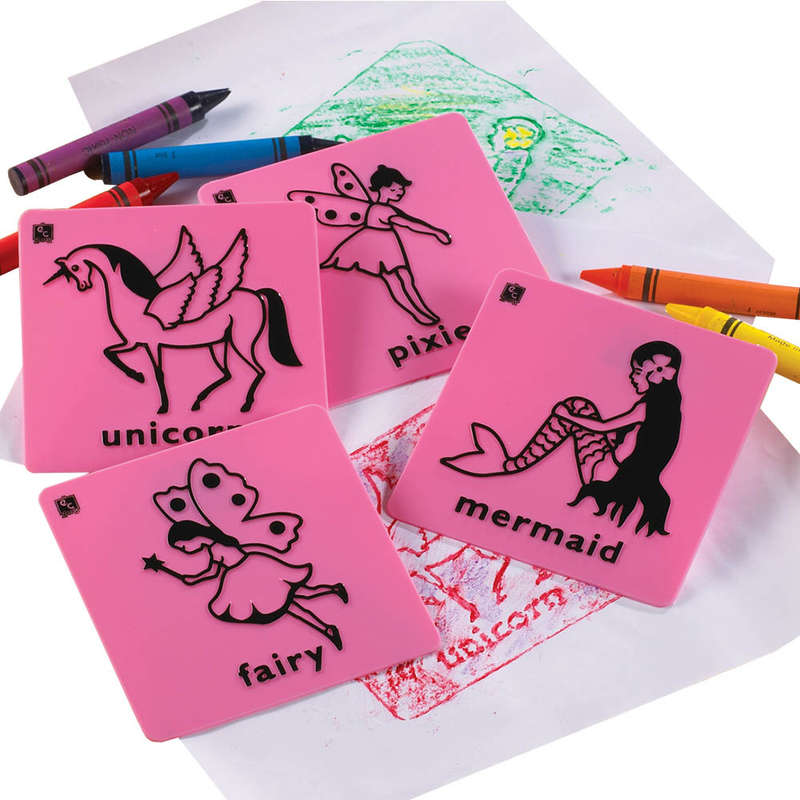 EDX Education - Rubs FAIRIES 4pc