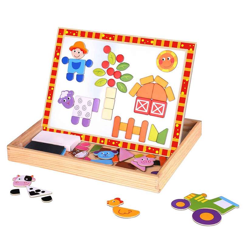 TookyToy - Magnetic Puzzle - Farm
