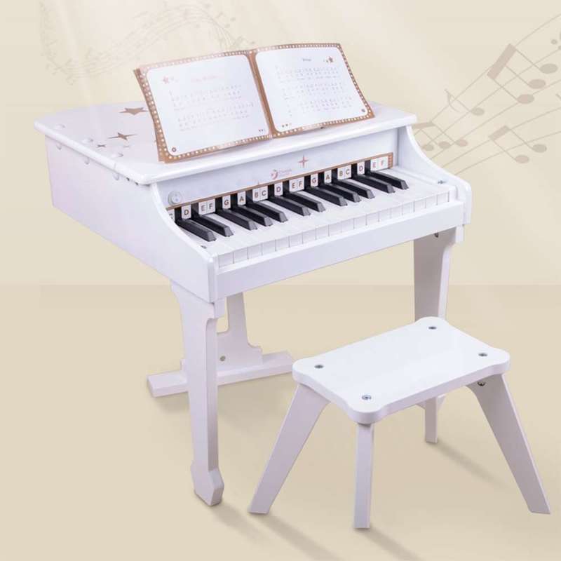 Classic World - Grand Piano - White