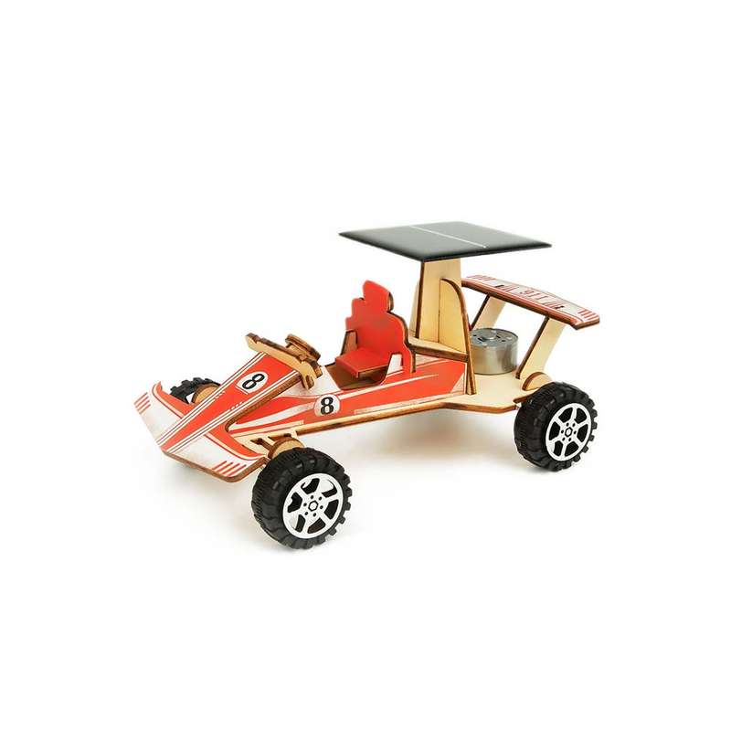 TookyToy - DIY 3D Wooden Cars - Solar Racing Car