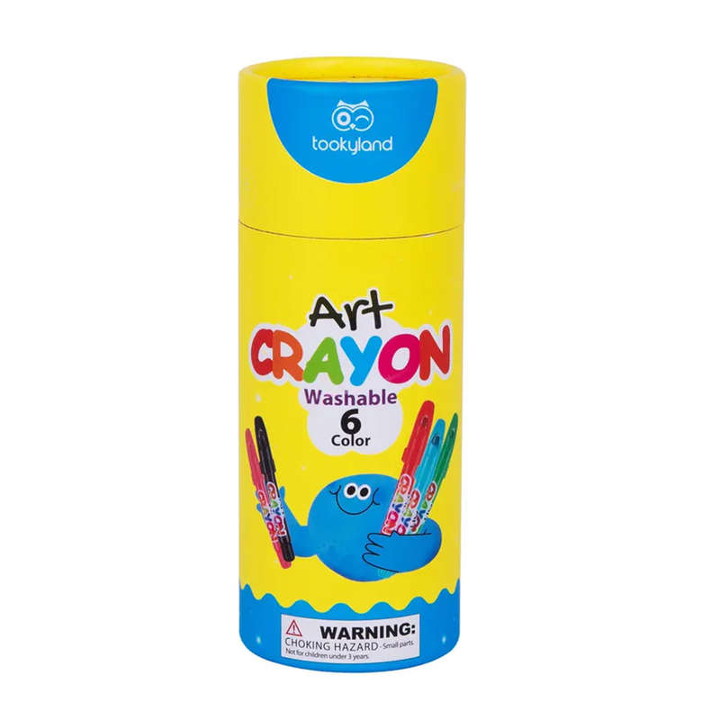 TookyToy - Washable Crayon - 6 Color