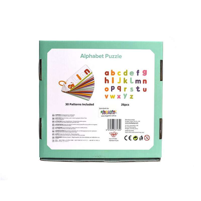 TookyToy - Alphabet Puzzle Cards