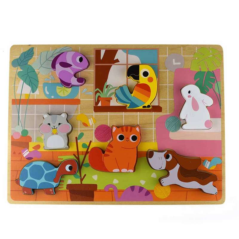TookyToy - Chunky Puzzle - Pet