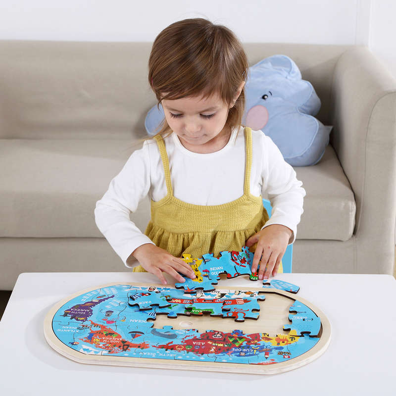 TookyToy - World Map Puzzle
