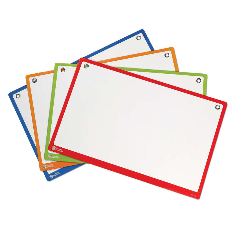 Learning Resources - Magnetic Collaboration Boards - Set of 4