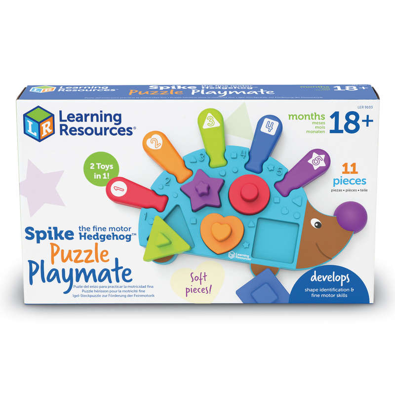 Learning Resources - Spike the Fine Motor Hedgehog® Puzzle Playmate