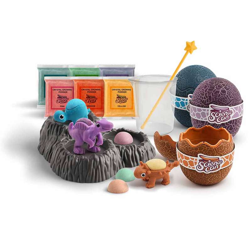 TopBright - Crystal Dinosaur Growing Deluxe Kit
