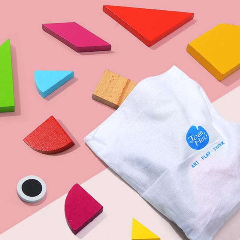 Jar Meló - Geometric Blocks - Heart Tangram