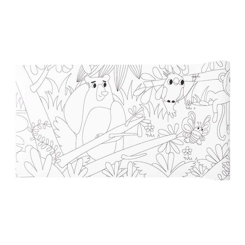 TookyToy - Giant Coloring Poster Kit - Animal World