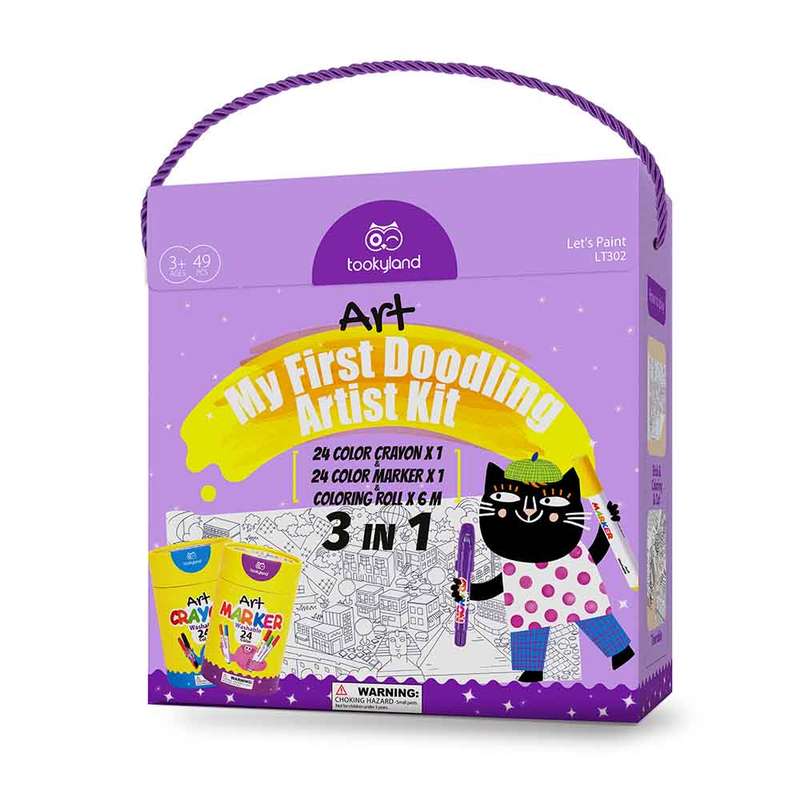 TookyToy - My First Doodling Artist Kit
