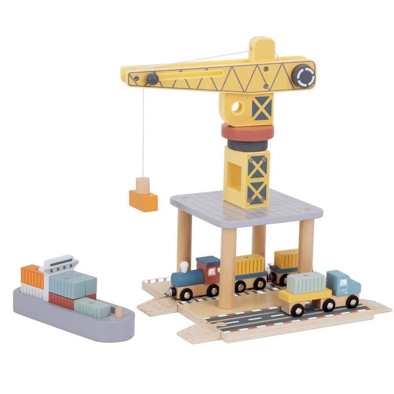 TookyToy - Port Crane Set