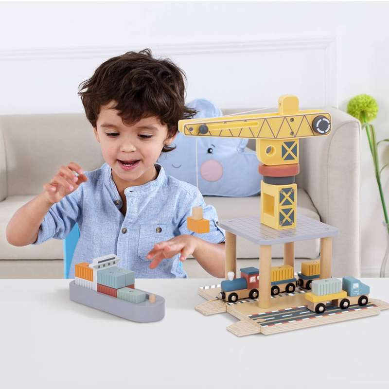 TookyToy - Port Crane Set