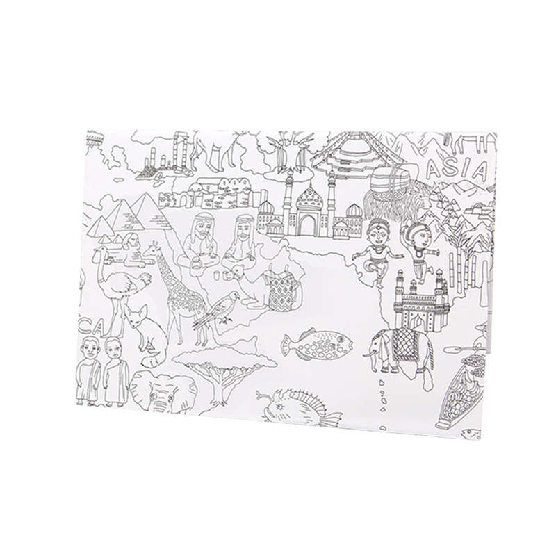 Jar Meló - Super Painter Giant Coloring Poster Pads The World