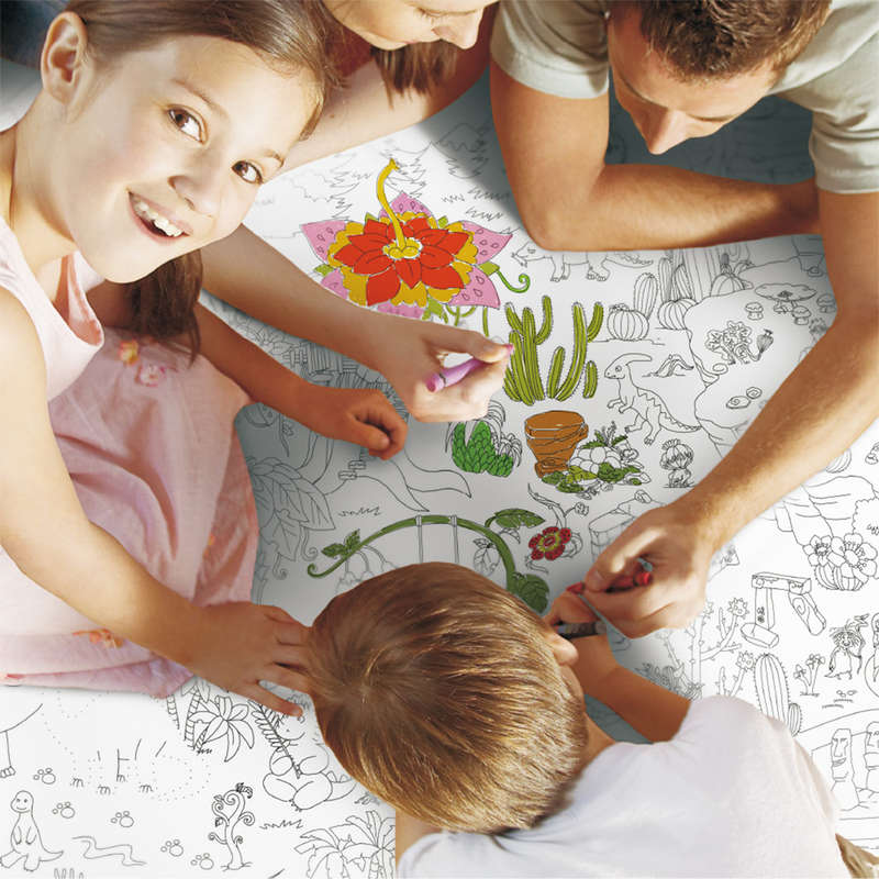 Jar Meló - Super Painter Giant Coloring Poster Pads The World