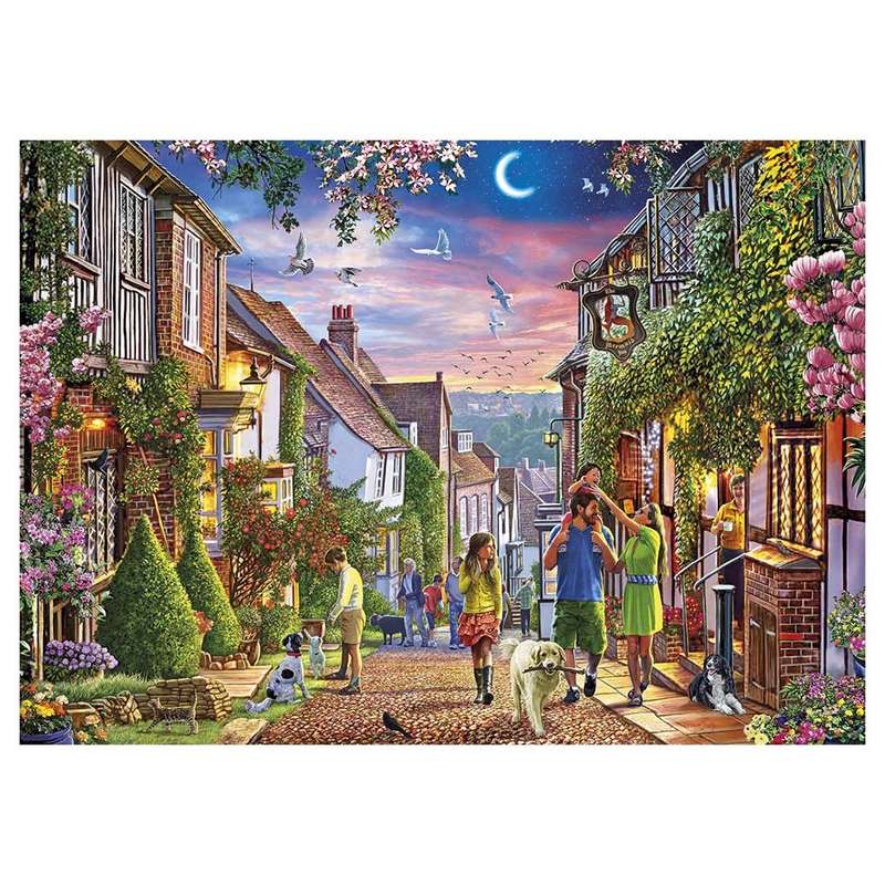 Gibsons - Mermaid Street Rye - Jigsaw Puzzle - 1000pcs